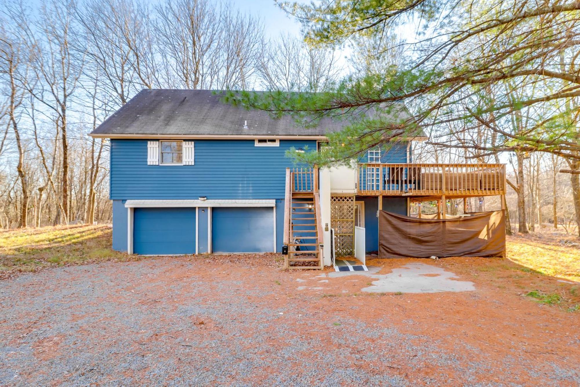 Ski, Hike And More Poconos Home With Hot Tub Blakeslee Exterior foto